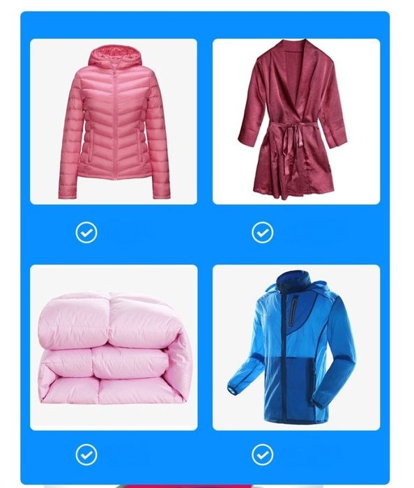 Препарат за химическо чистене на пухени якета без пране HZS519