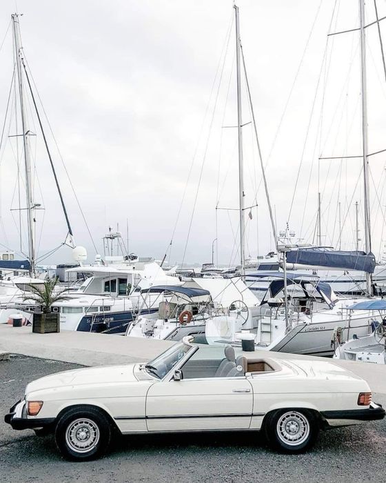 Ретро автомобил Mercedes SL 380 под наем