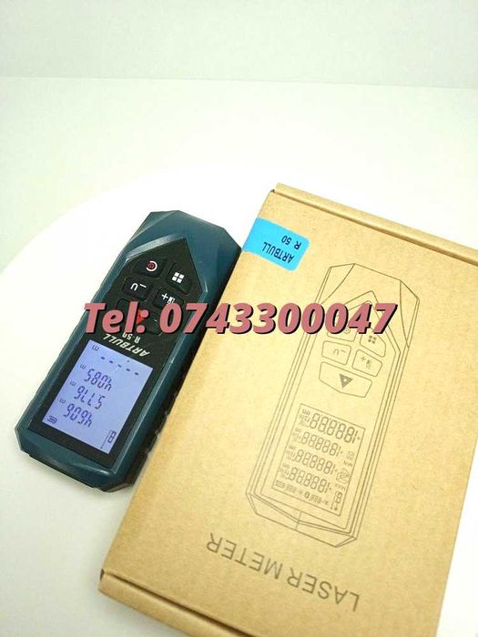 Aparat De Masura Distante Pana La 50m Cu Una Laser Rosie