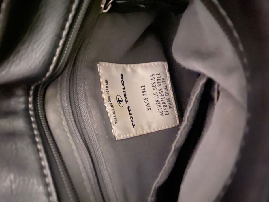 Мъжка чанта TOM TAILOR, естествена кожа