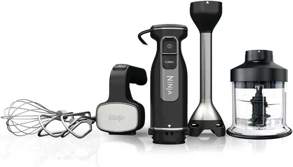 Блендер миксер NINJA Foodi 3-в-1 CI100EU, 850W, 0.7л, Черен/Сребрист, ЛЕК ДЕФЕКТ