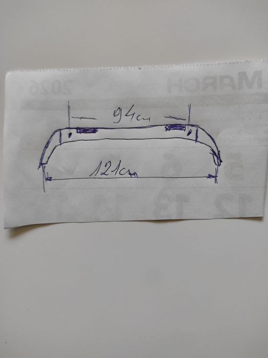 Заден спойлер трета врата