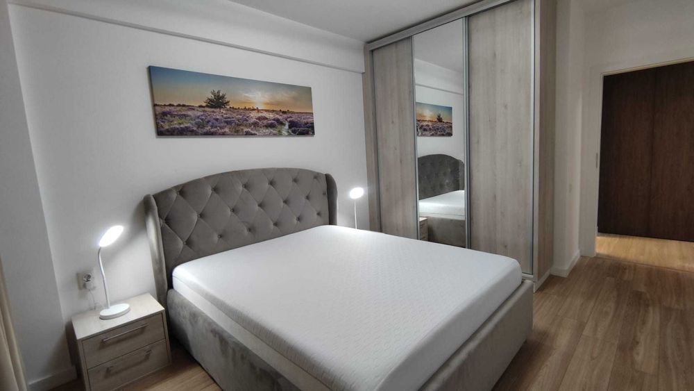 Inchiriez apartament 2 camere, utilat, 1 loc parcare