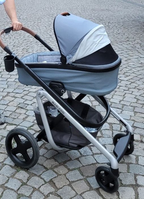 Детска количка Maxi-Cosi Lila Nomad Grey + кош за новородено + кош за кола