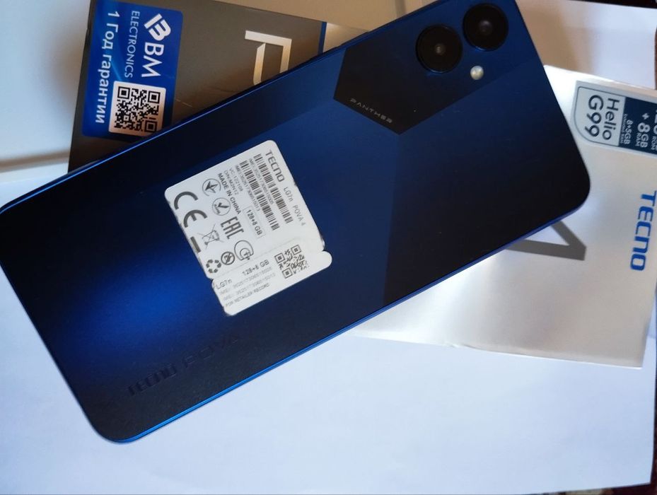 Tecno pova 4 срочно  идеал комплект 128 Гб