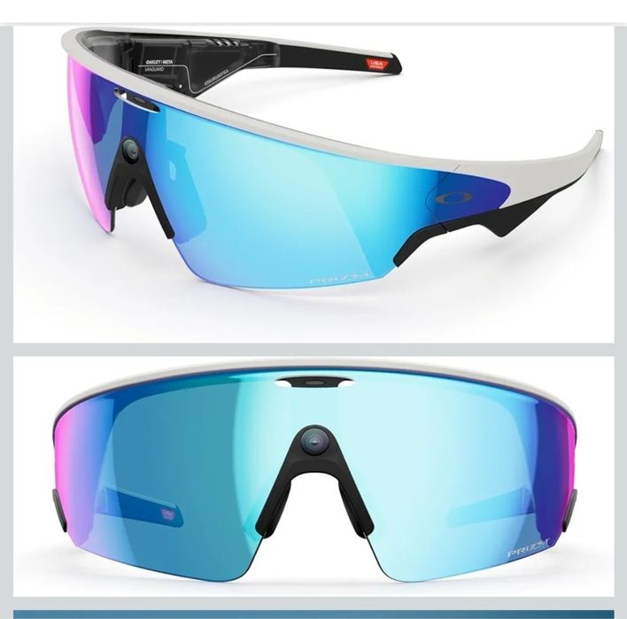 Meta Oakley Vanguard White/Prizm Sapphire