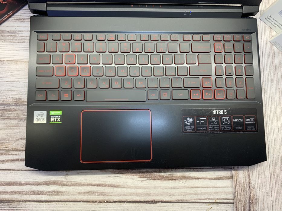 Игровой ноутбук Acer Nitro 5 | Core i5-10300H | RTX3050 | 8GB | 512GB