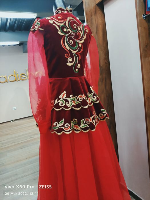 Платье и кажекей на узату