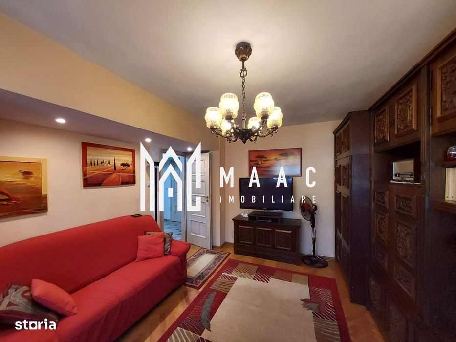 Apartament 2 camere decomandat | Ștrand, Sibiu | 50 mp, etaj 3, balcon