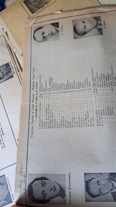 Program teatru 1944