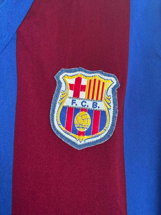 Rare FC Barcelona Home Shirt 1970s/1980s - Cuvatex S.A. (Made in Spain)