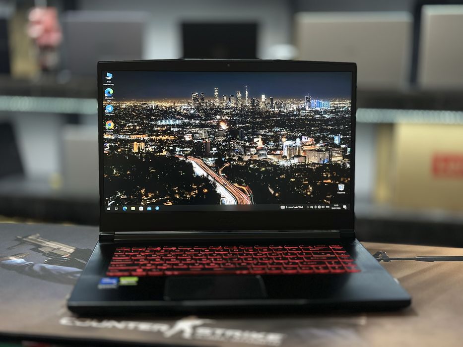 Мощный игравой ноутбук MSI Thin GF63 intel i5-12450H