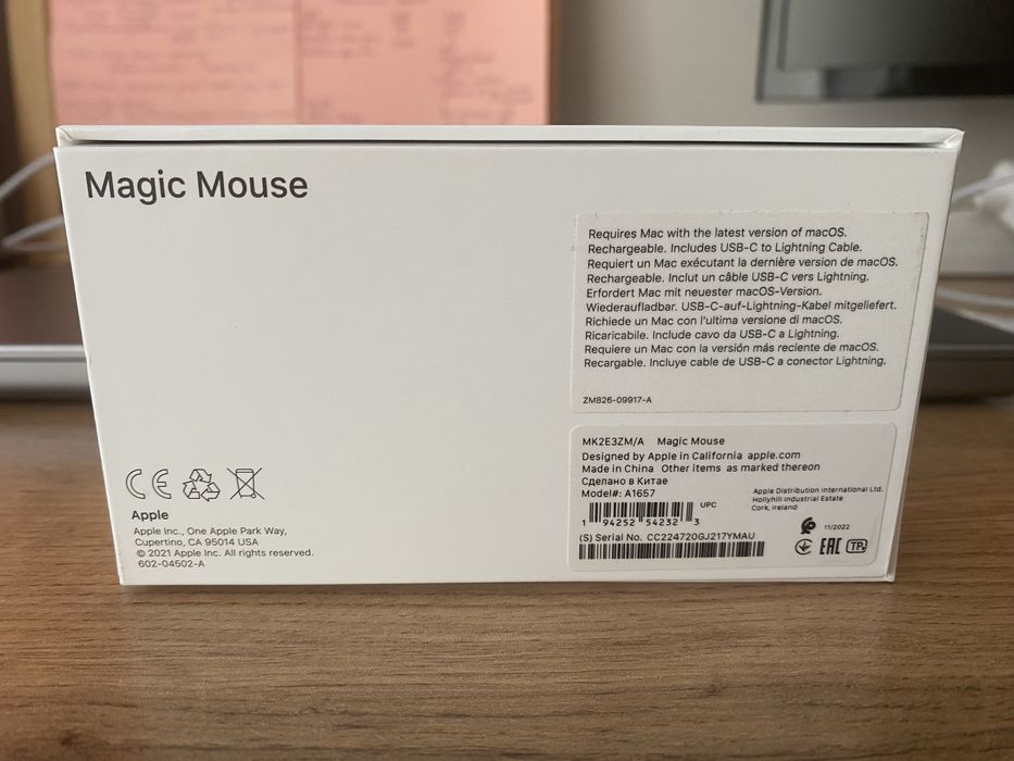 Мышка Apple Magic Mouse 2
