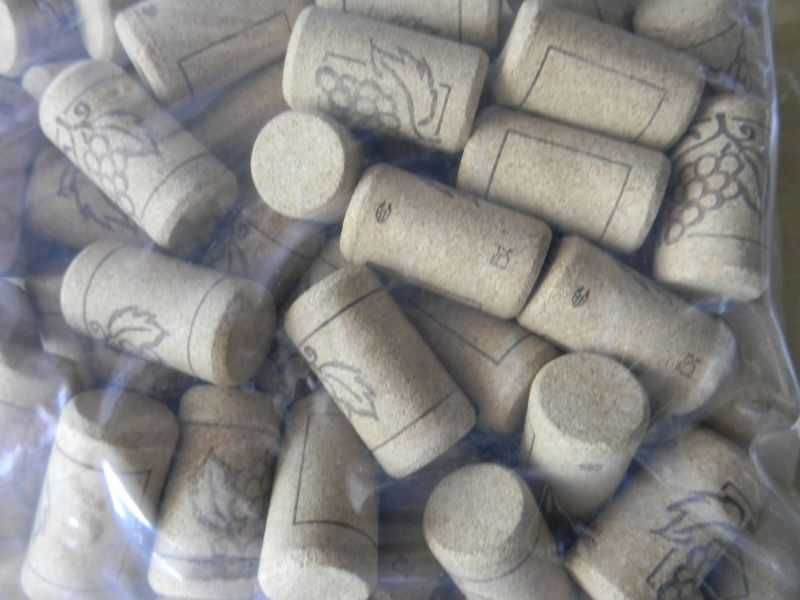 Dopuri pluta aglomerata 24x38mm/capace sticle 100buc