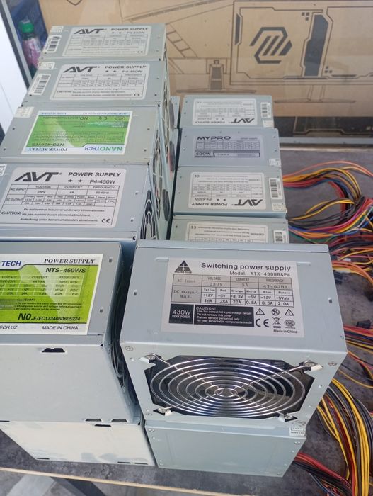 Blok 400w 4500w 500w soni 40 ta bor