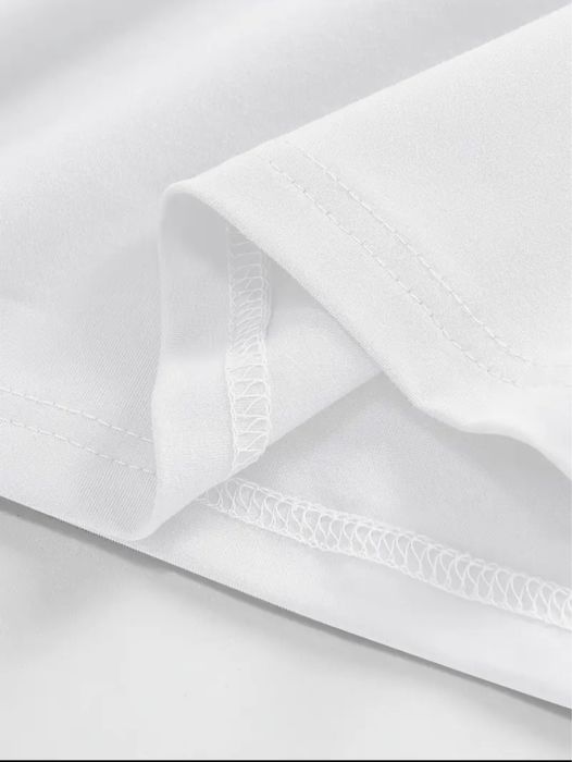Vand tricou alb marimea M, design urban