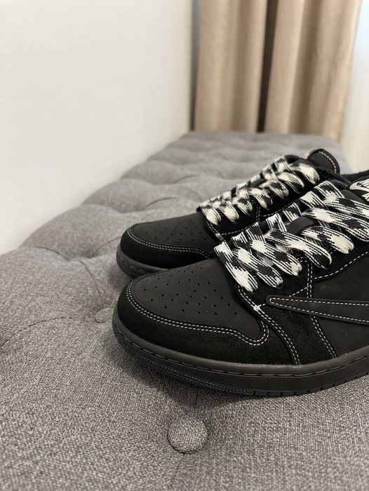 Adidasi Jordan 1 Low Dark Phantom - Full Box