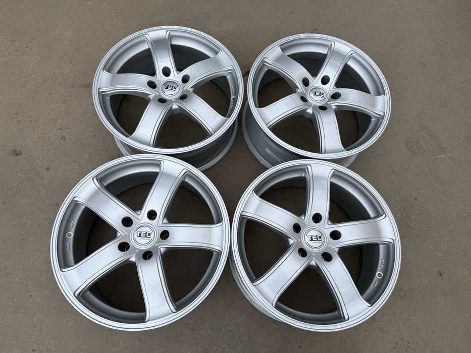 4 бр. алуминиеви джанти TEC 18" 5x120 , централен отвор 74.1, ET20, 8J