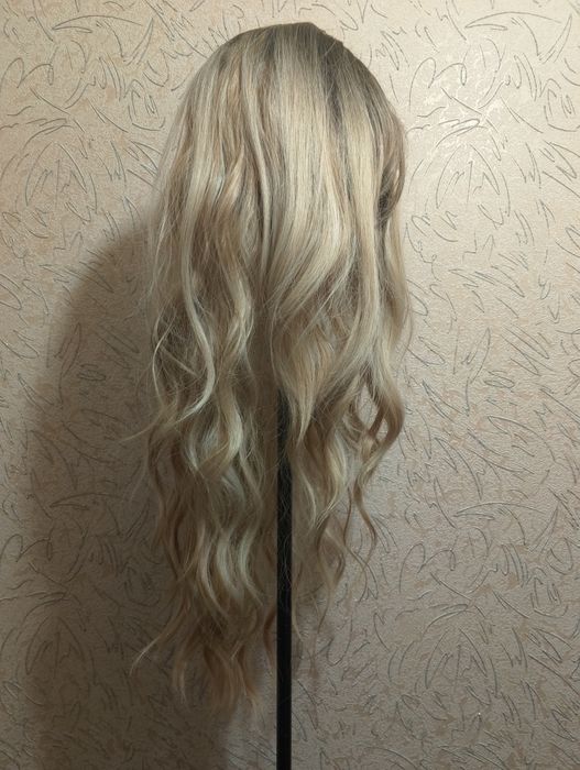 Парик блондинка, волны, длинный. Новый