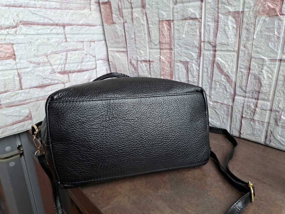 дамска чанта,малка черна чанта/естествена кожа