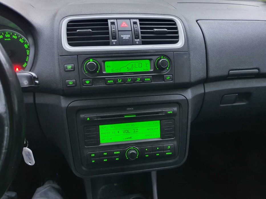 Шкода Румстер 1.2 LPG газова уредба Климатик Skoda Roomster