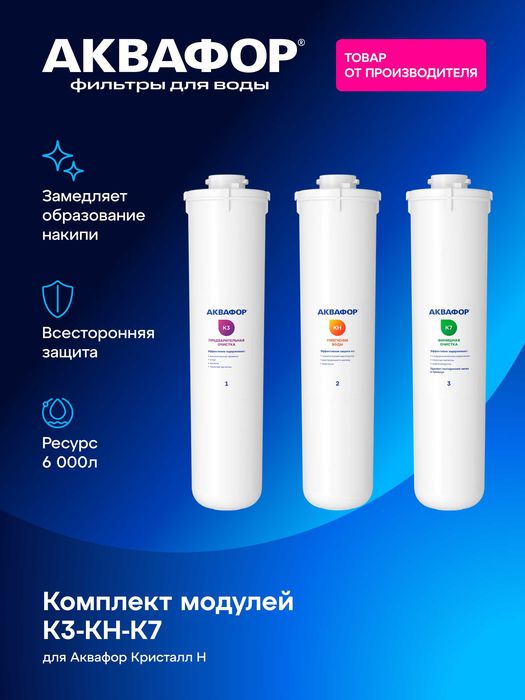 Комплекты сменных модулей AQUAPHOR | Осмос и фильтры под мойку