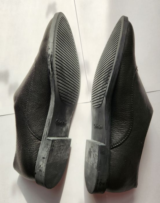 Papuci Calvin Klein cu urme de uzura in interior