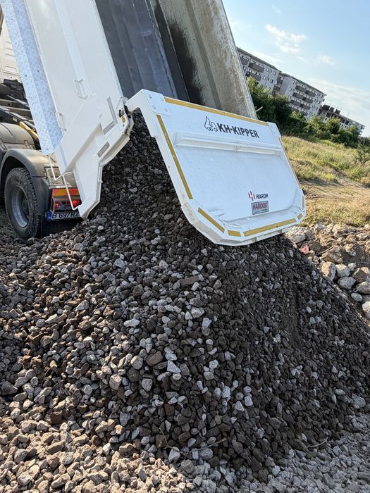 Beton concasat, nisip, pietris