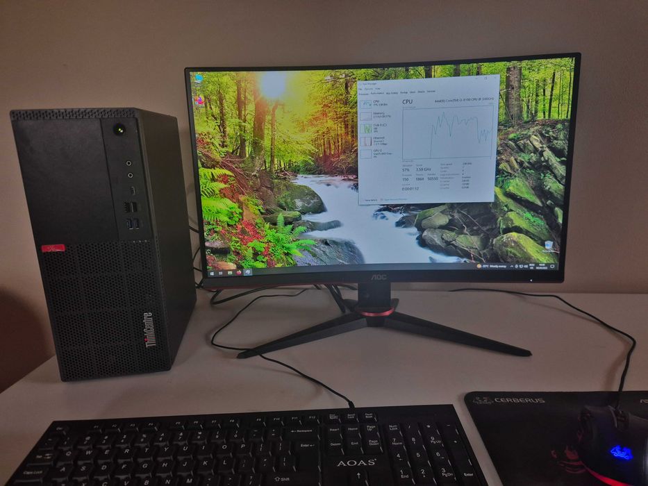 PC Lenovo intel i3 gen8, 8/16 GB RAM DDR4, SSD 256 sau skimb cu PS4