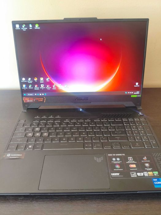 Laptop ASUS Gaming 15.6 TUF F15 FX507VV, FHD 144Hz, Intel Core i7-13620H (24M Cache, up to 4.90 GHz), 16GB DDR5, 512GB SSD, GeForce RTX 4060 8GB