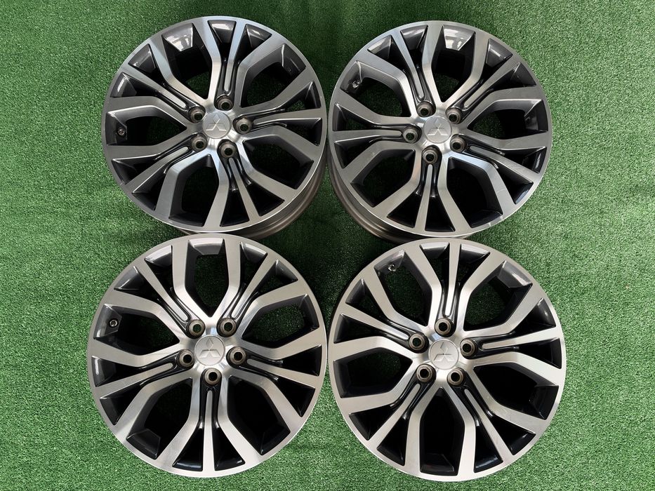 4бр. КАТО НОВИ 18” ОРИГИНАЛНИ Джанти 5х114.3 за -MITSUBISHI/HYUNDAI/KIA/MAZDA/Toyota- 7.0Jx18H2, ET38