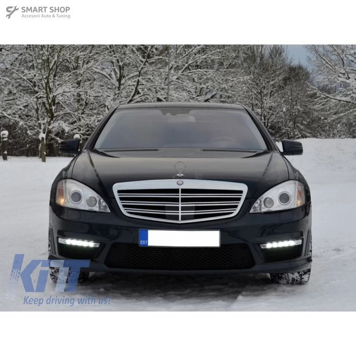 Lumini de zi dedicate LED DRL Mercedes W221 S-Class (2010-2013) Dreapt