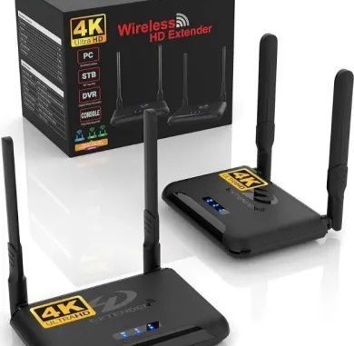 Безжичен HDMI предавател и приемник, 4K предавател със 3 приемника