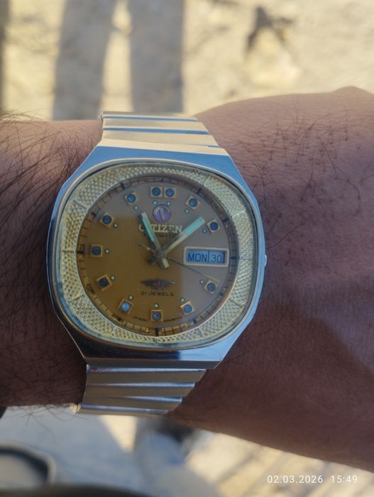 Citizen Automatic Vintage Soat — 21 Jewels, Kun/Sana,