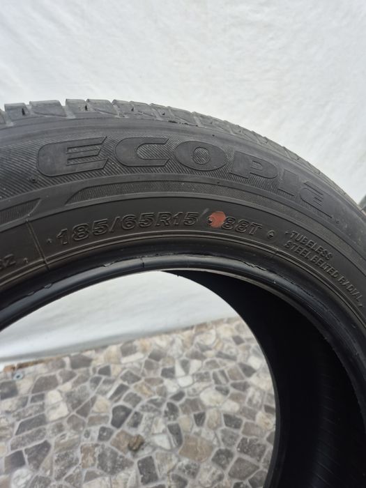 4бр 185 65 15 Bridgestone летни 19г