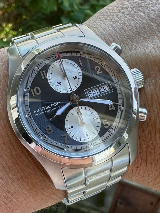 Vand ceas Hamilton Chronograph automatic, Day-date, 42mm, impecabil!