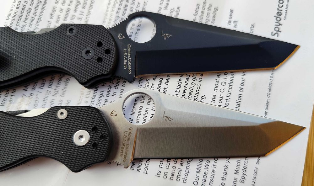 Spyderco Paramilitary 2 Exclusive Tanto