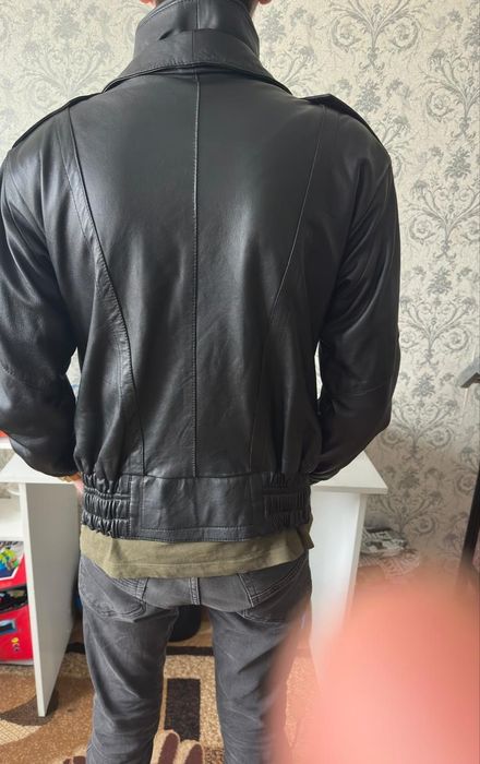 Куртка кожаная  натуральная