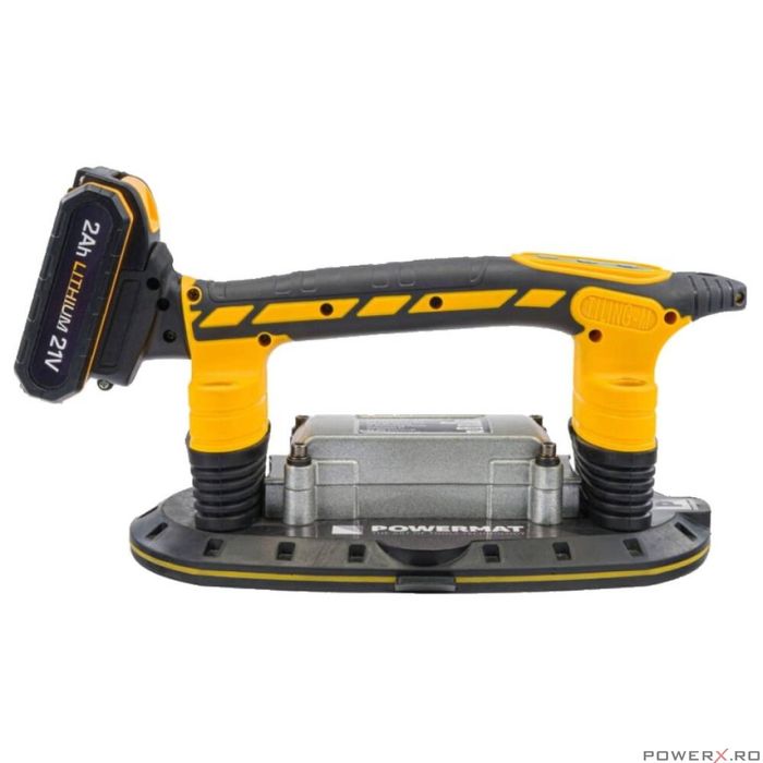 Ventuza vibranta cu acumulator, 2 x 21 V, Powermat