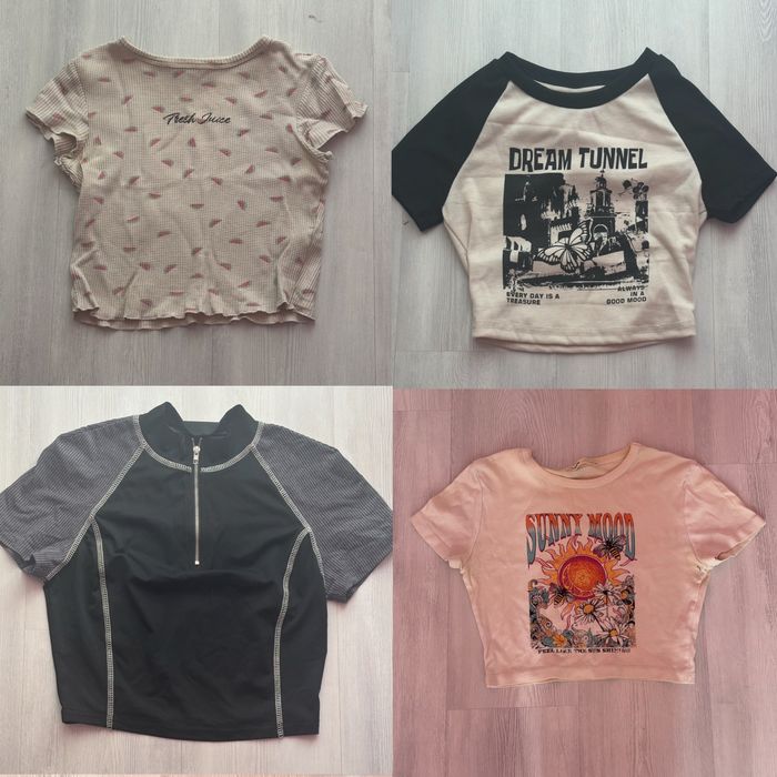 Кроп топове, потници, Oversize тениски, пижама