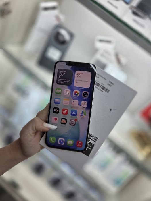 Humor GSM oferă spre vânzare / iPhone 12 Pro Max / 128 GB / Silver / Baterie 100% / Garanție 12 luni / Rate