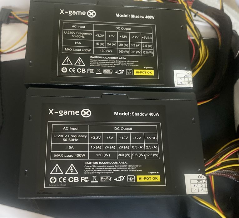 Блоки питания 400w новые