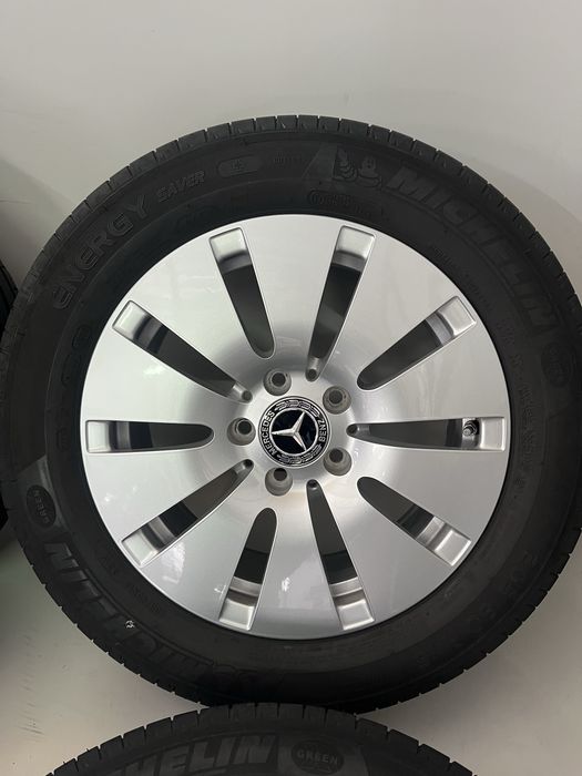 Оригинални джанти 16 цола 5х112 за Мерцедес Ц-класа с гуми 205/60/16