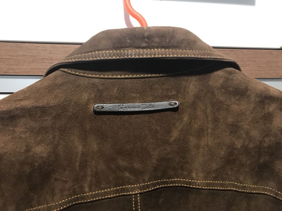 Geaca piele intoarsa Massimo Dutti marimi M