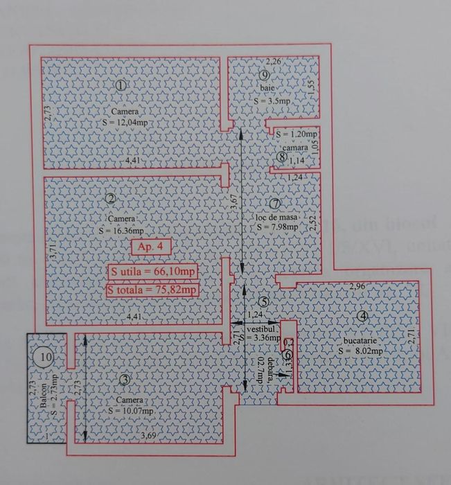 Apartament de închiriat