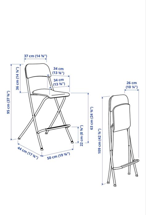 Продам стул складной ikea