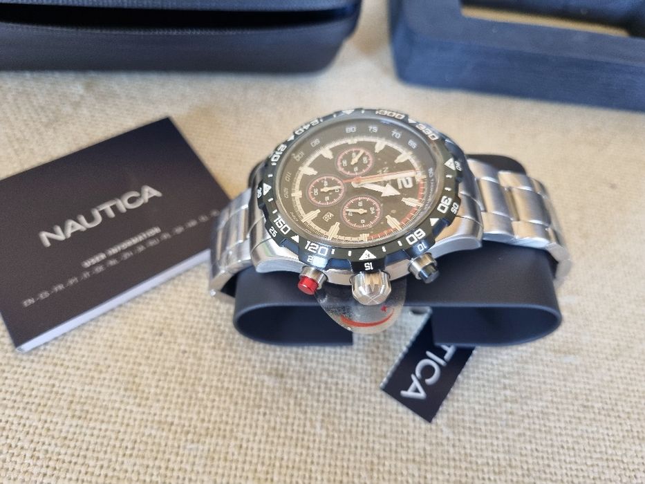 Ceas Nautica NST Chronograph. Nou