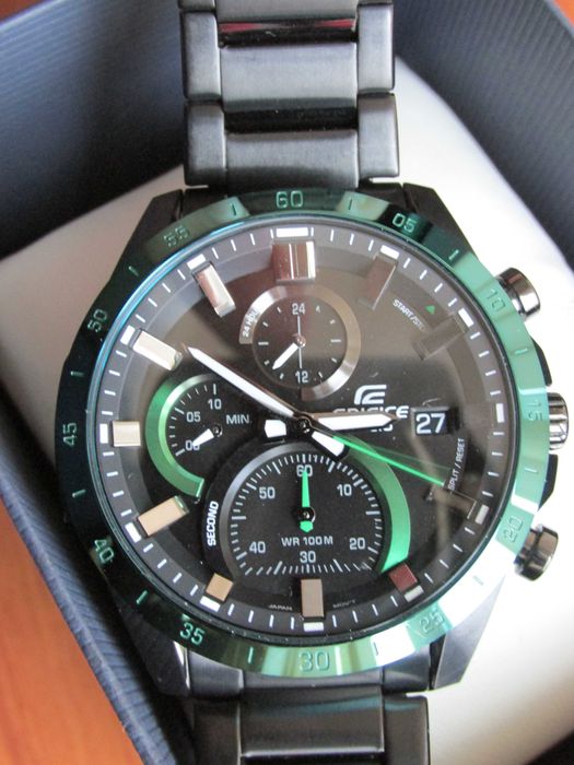 Casio EFR-571DC-1AV EDIFICE 100M Касио като нов