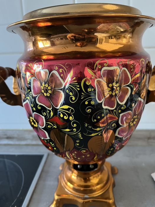 Посуда, самовар тульский, советский