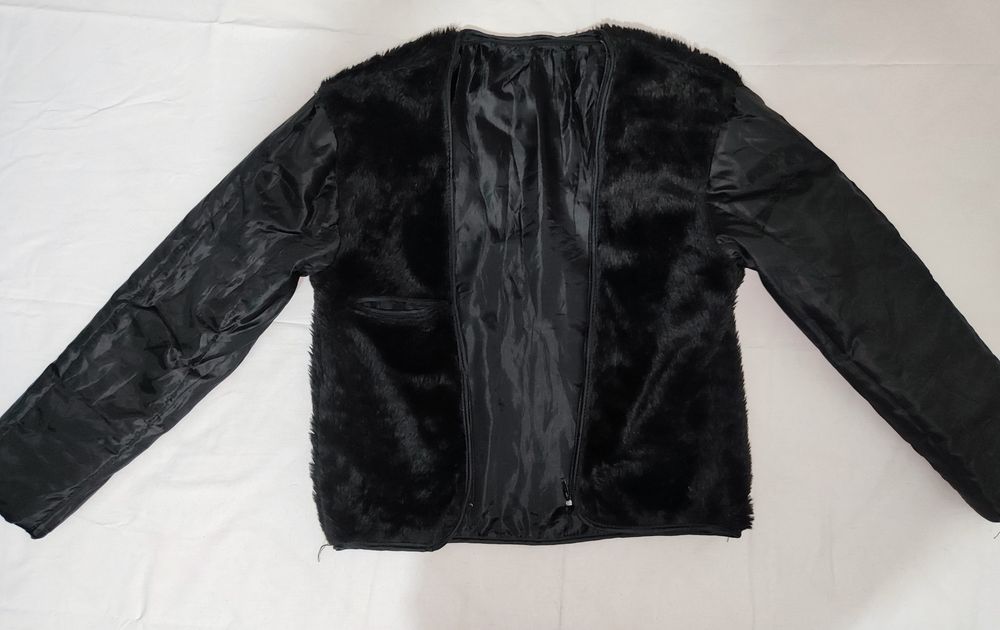 Кожаная куртка с сменным мехом изнутри
